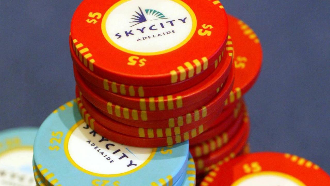 Casino chips at SkyCity Adelaide