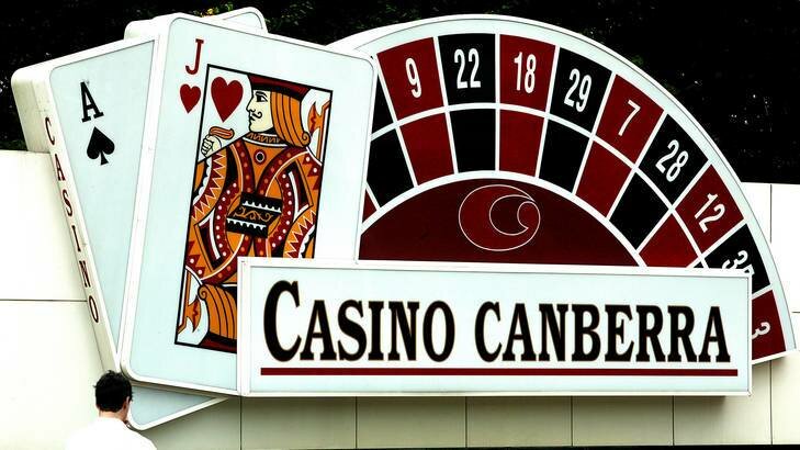 Sign for Casino Canberra in ACT