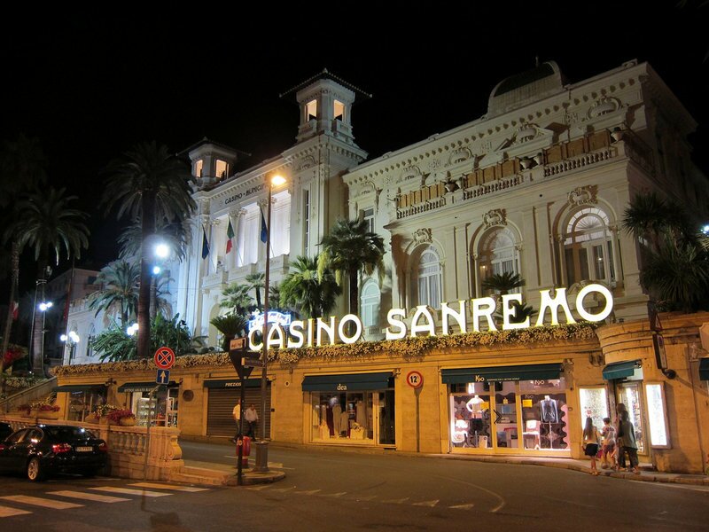 Casino Sanremo on the Italian Riviera